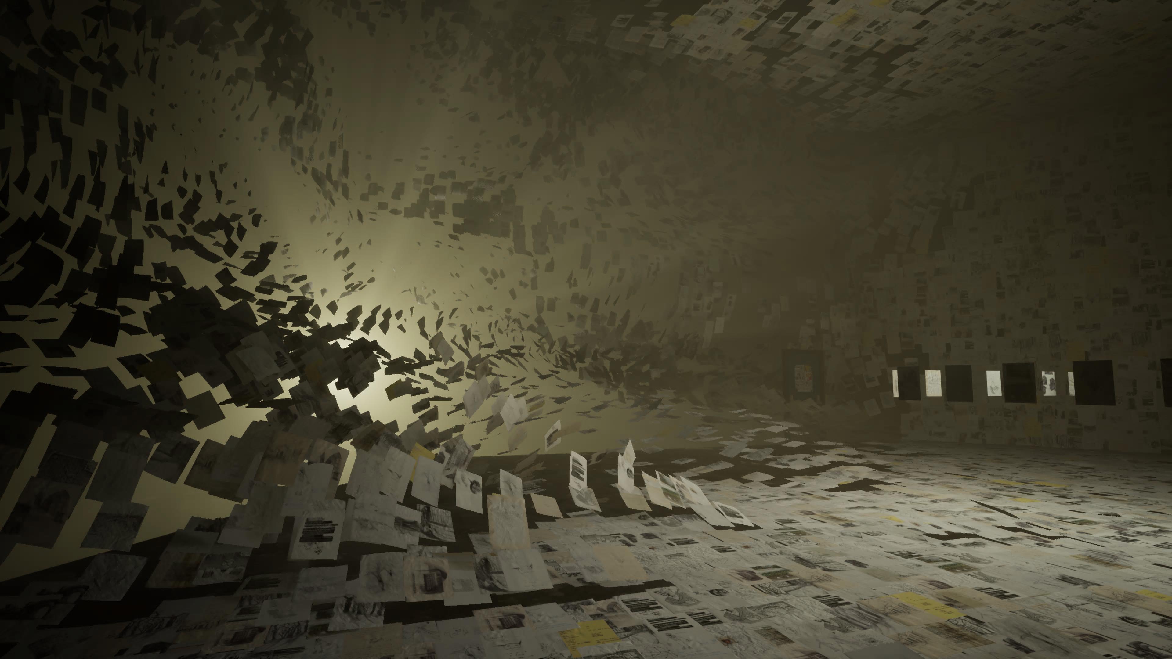 Screenshots from Kid A Mnesia Exhibition on PS5