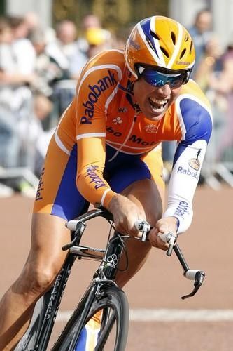 Michael Boogerd (Rabobank) sporting his customary grimace.