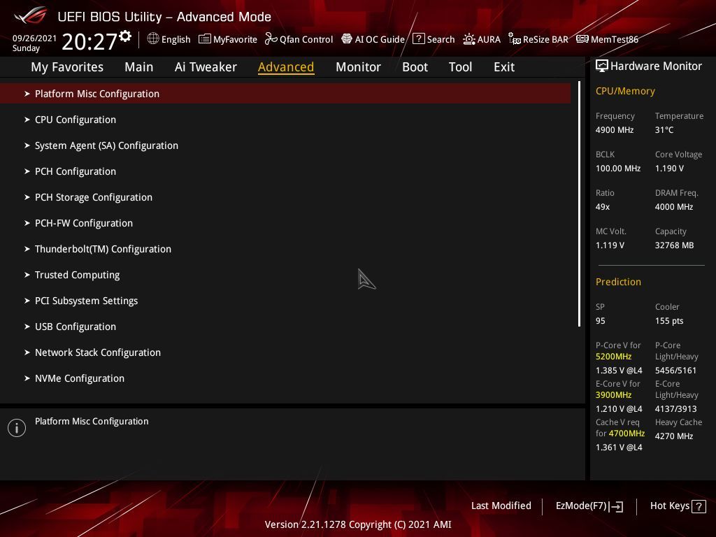 Asus ROG Strix Z690-E Gaming WIFI