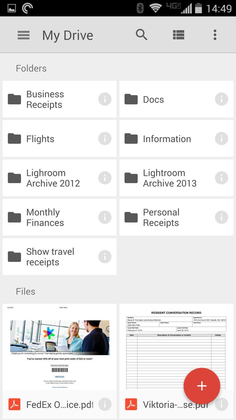 Google Drive gets Material Design with latest update