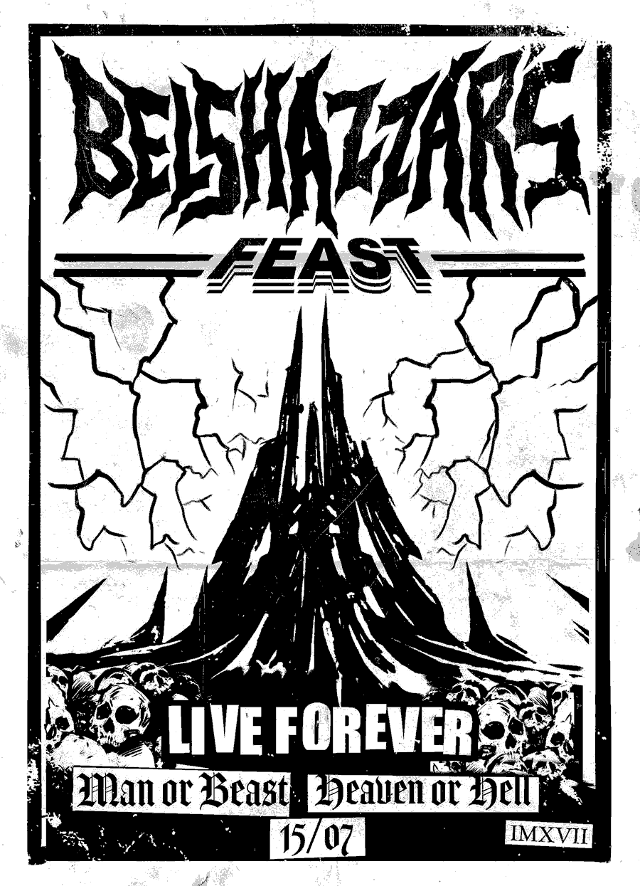 Belshazzar’s Feast invite