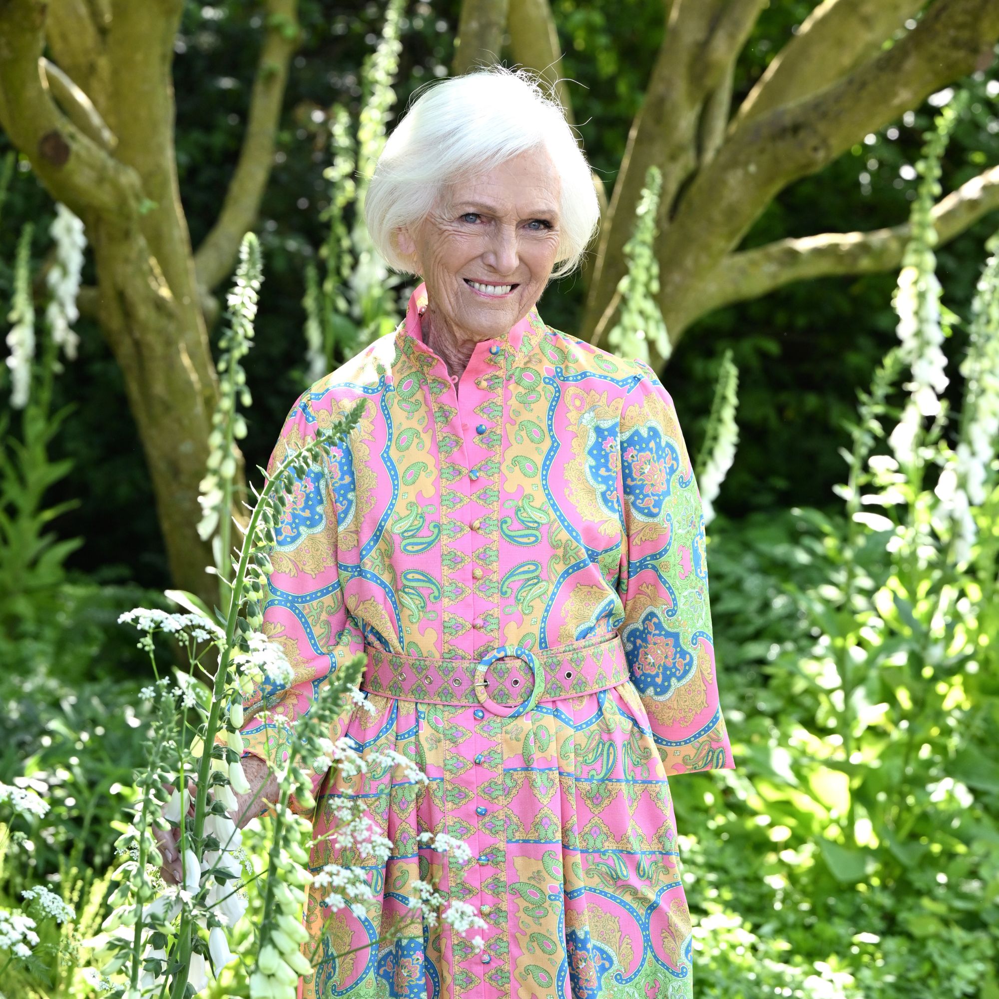 Dame Mary Berry at RHS Chelsea Flower Show 2024