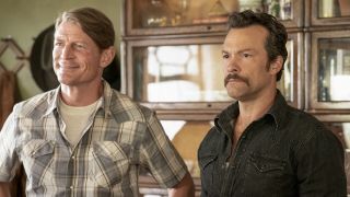 Mike Franks standing next to his brother Mason in NCIS: Origins