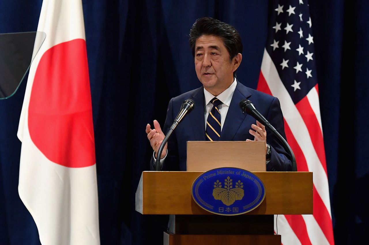 Shinzo Abe at the UN