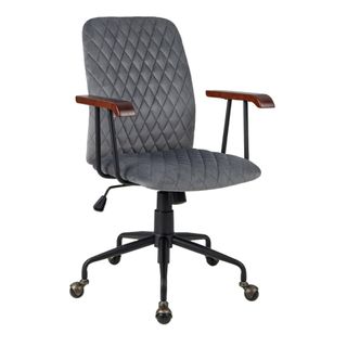 COSTWAY Velvet Office Chair