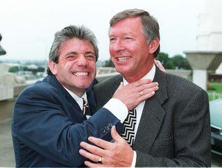 Newcastle boss Kevin Keegan (left) and Manchester United counterpart Alex Ferguson went head-to-head at the end of the 1995-96 campaign