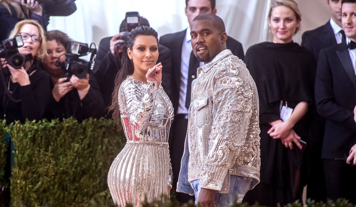 Kim Kardashian and Kanye West