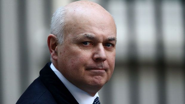 Work and pensions secretary Iain Duncan Smith 