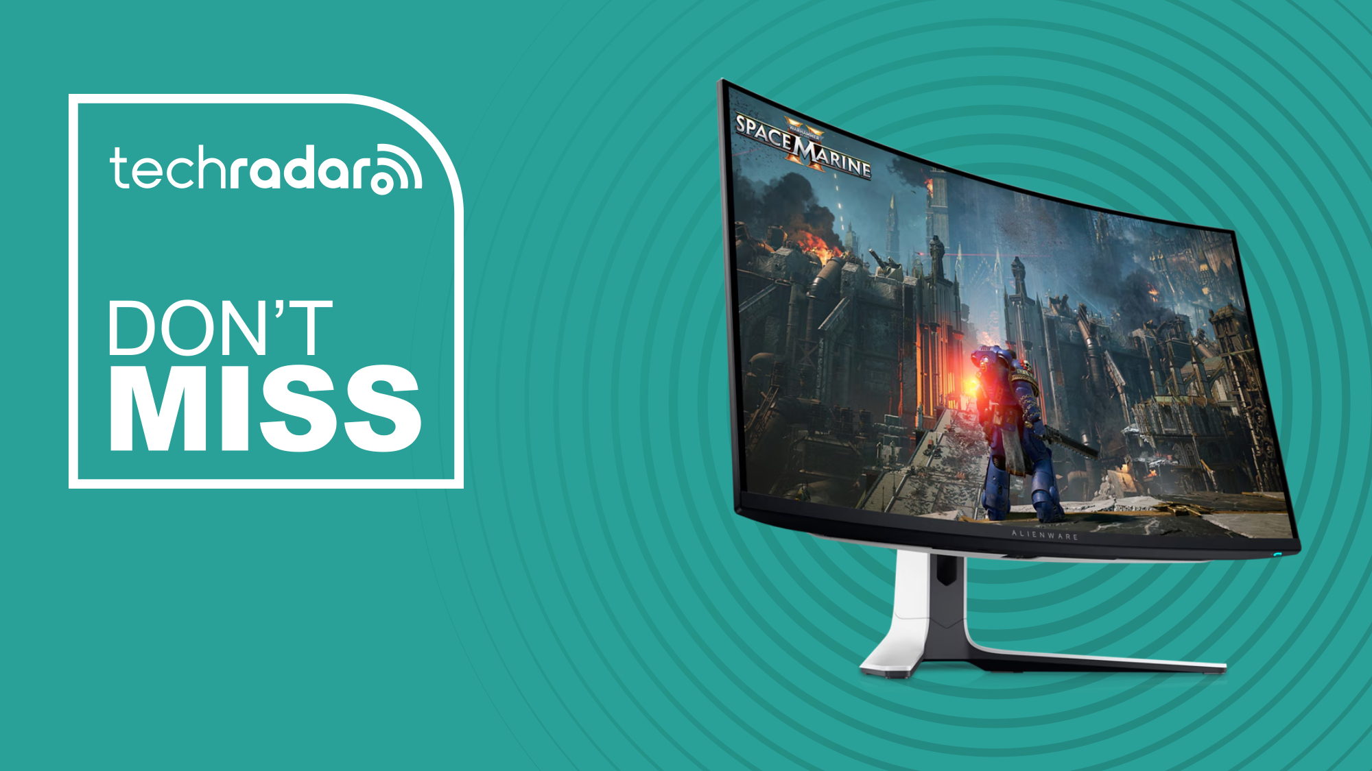 This 4K gaming monitor deal gets you £100 off the brilliant Alienware AW3225QF