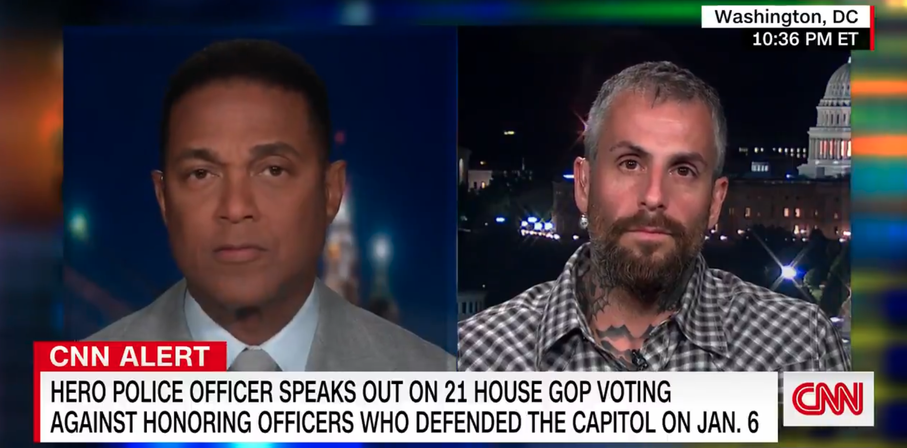 Officer injured in Capitol riot says GOP lawmaker refused to shake his ...