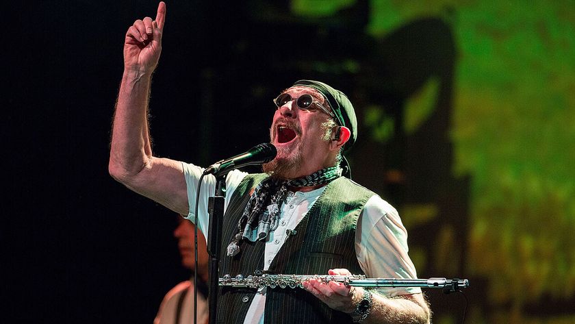 SAN DIEGO, CA - OCTOBER 17: Musician Ian Anderson of Jethro Tull: Written And Performed By Ian Anderson performs on stage at Balboa Theatre on October 17, 2016 in San Diego, California. (Photo by Daniel Knighton/Getty Images)