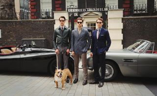 Dunhill: The British tailoring brand used the LCM spotlight to launch its elegant new eyewear collection in association with De Rigo Vision.