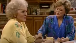 Two of the main stars of The Golden Girls.