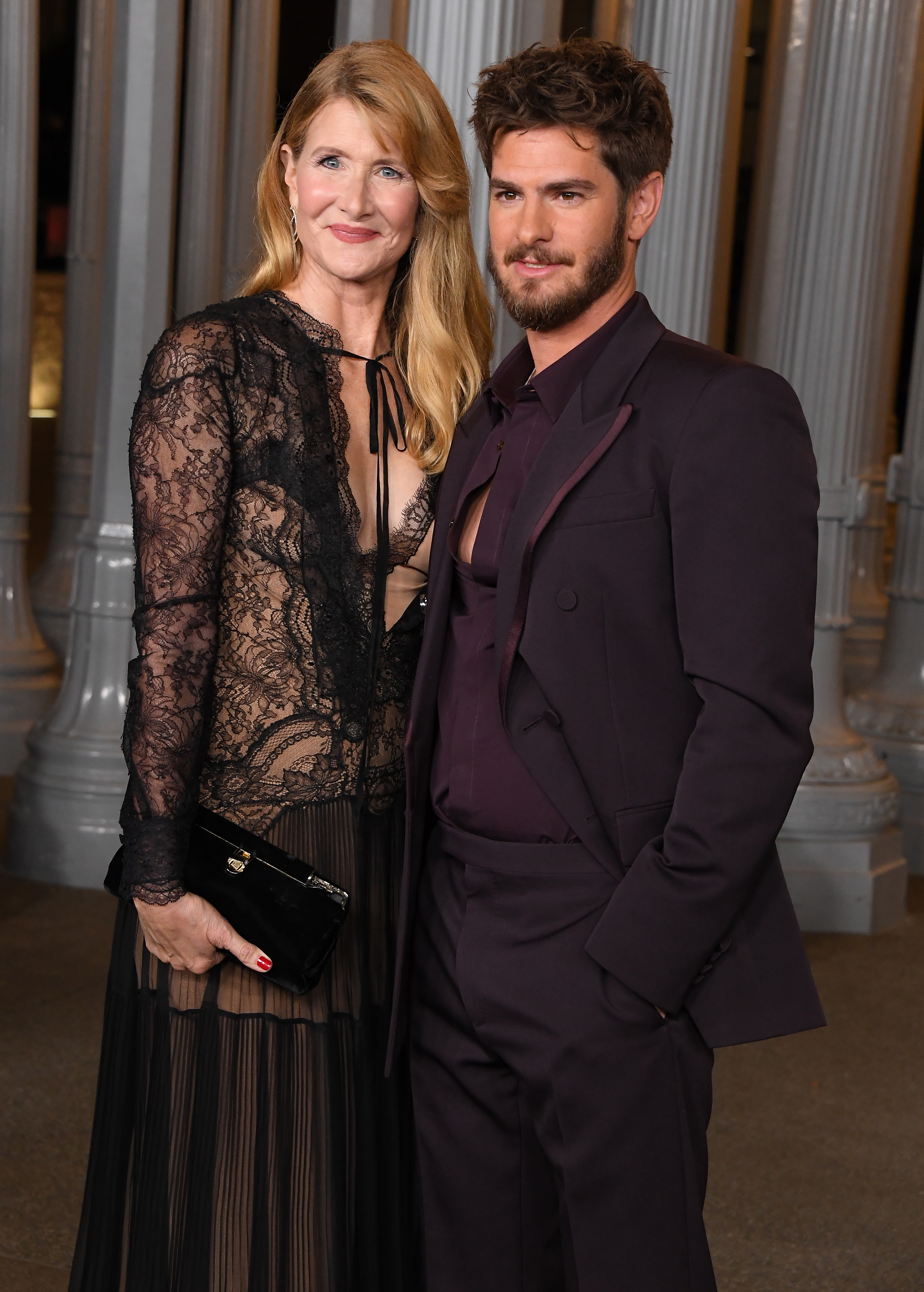 bffs - Andrew Garfield and Laura Dern