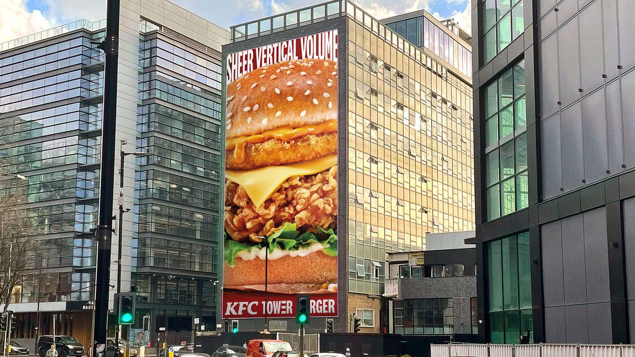 KFC billboard ad