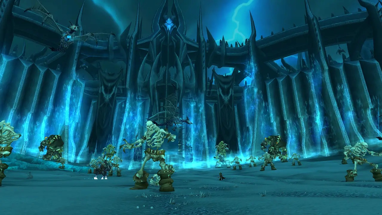 Werbe-Screenshot des World of Warcraft-Klassikers Wrath of the Lich King