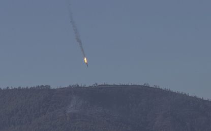 Turkey shot down a Russian warplane near the Syrian border