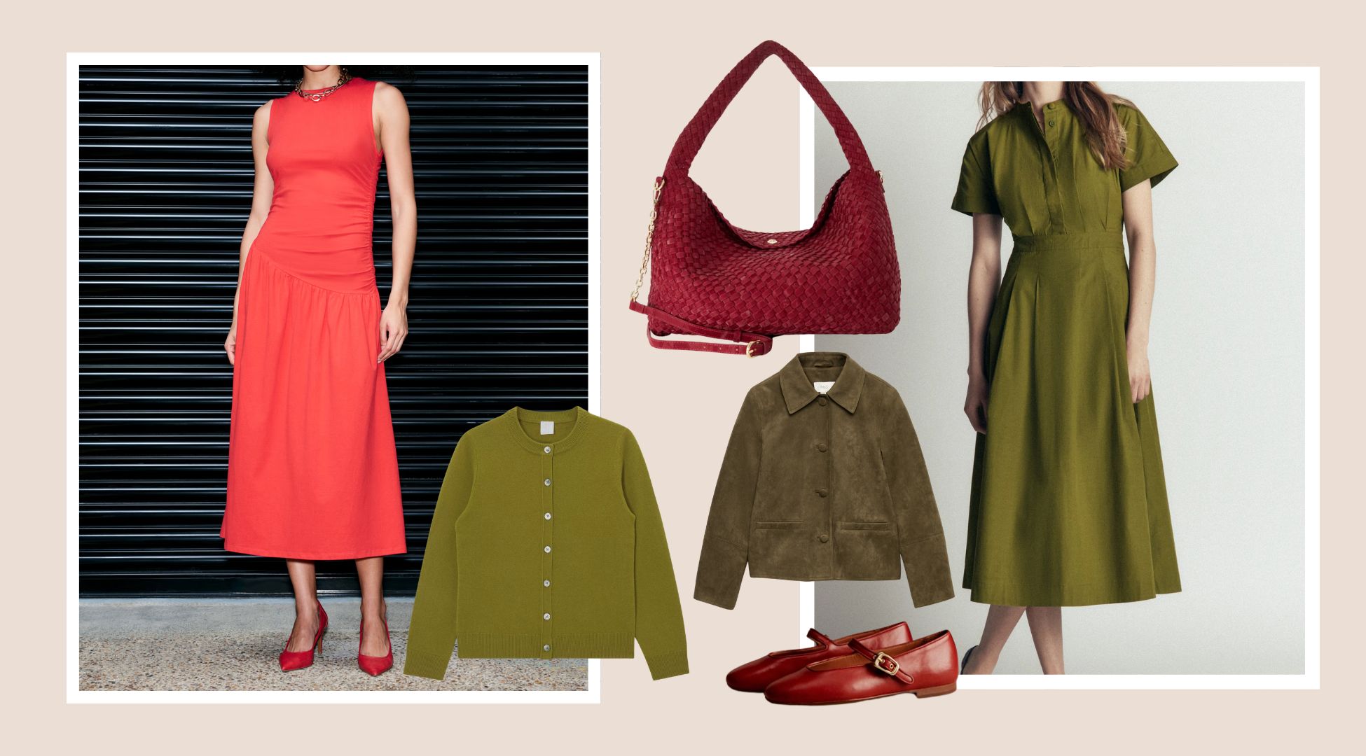 Red and green colour trend 2026