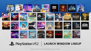 Sony's official PSVR 2 launch games lineup