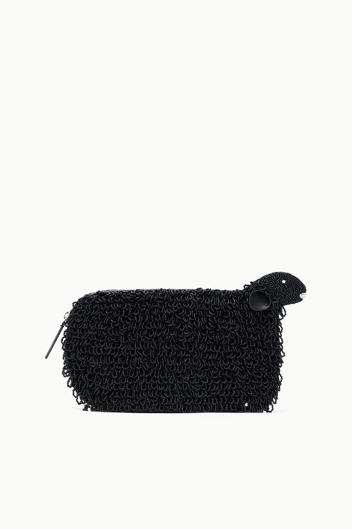 Dolly Beaded Clutch | Black - Black