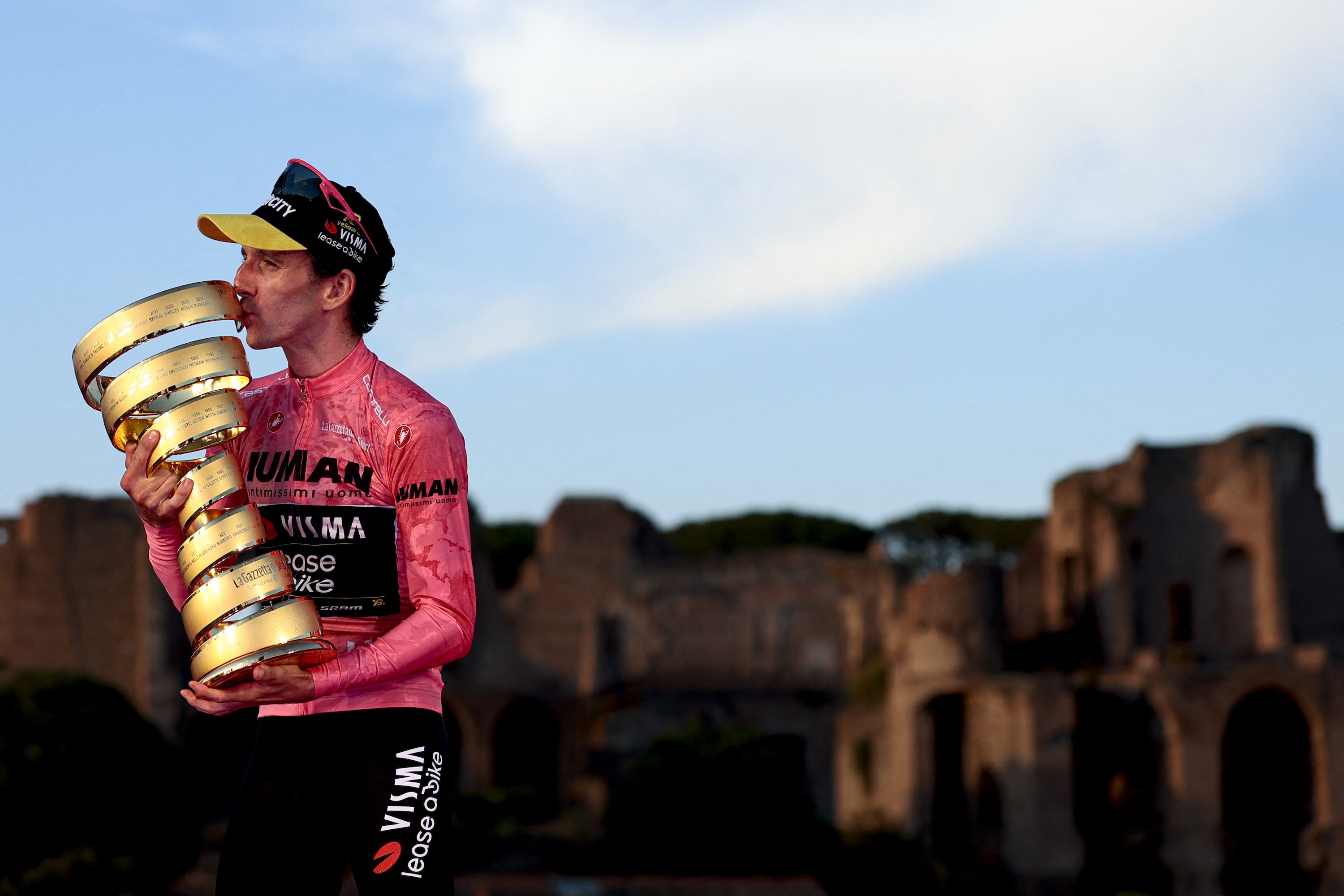 Simon Yates at the 2025 Giro d'Italia