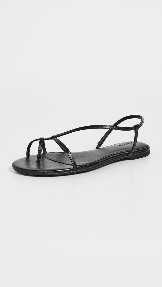 Iggy Strappy Sandals - True Black