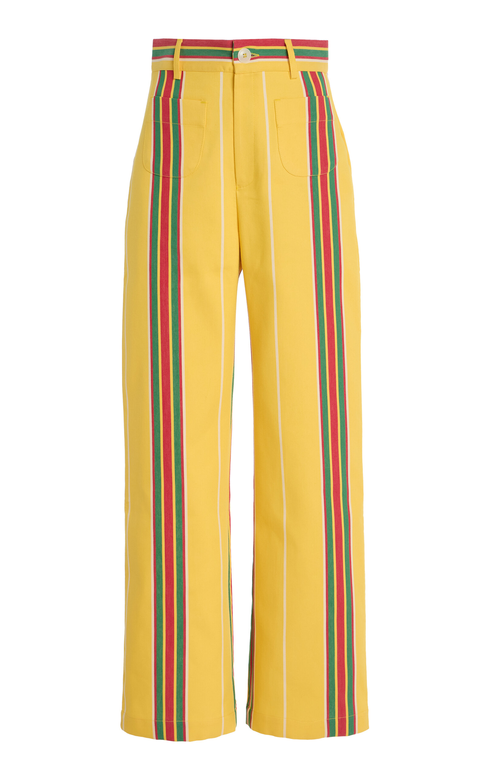 Exclusive Riviera Pippi Striped Cotton Pants