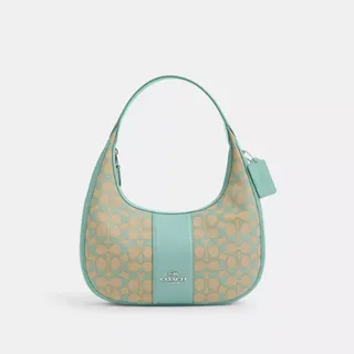 Carmen Shoulder Bag in Signature Jacquard