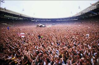 The Live Aid crowd