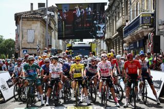 Tour de France stage 8 jersey wearers