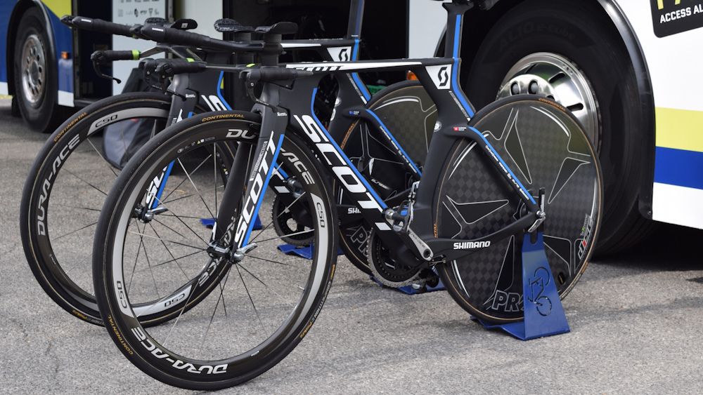 A few teams rode bikes from the past couple of seasons