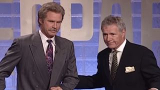Will Ferrell and Alex Trebek on SNL
