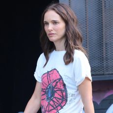 Natalie Portman filmed Good Sex in sky-high clog platforms