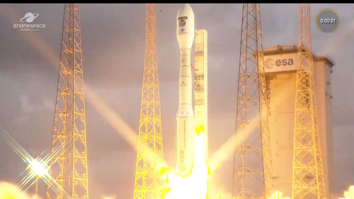 Europe's Vega-C rocket launches Earth-observation satellite on 1st liftoff since 2022 failure (video) - Space.com