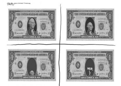 The magically disappearing dollar