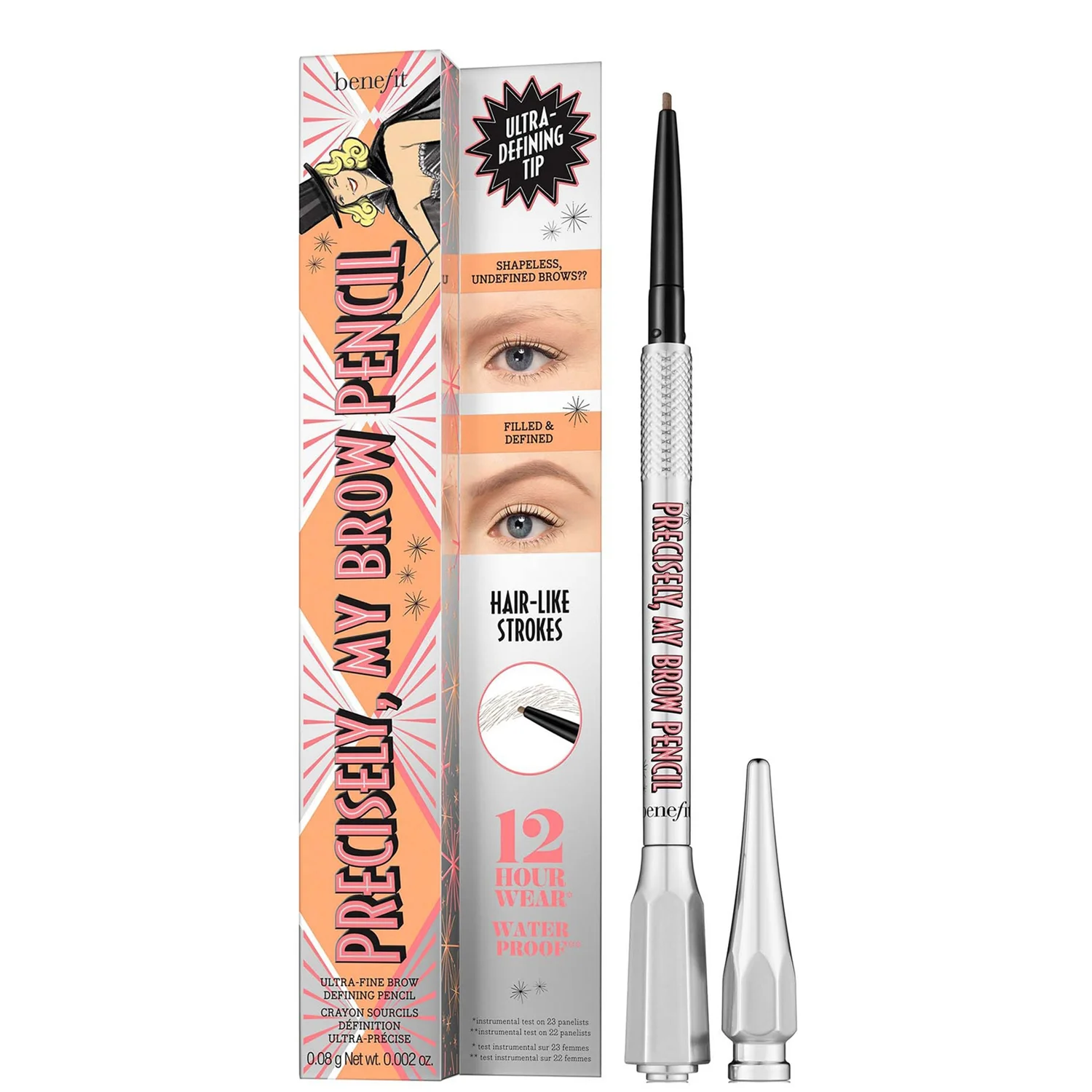 Benefit Precisely, My Brow Pencil 1.5mm Tip Ultra-Fine Eyebrow Pencil (various Shades)