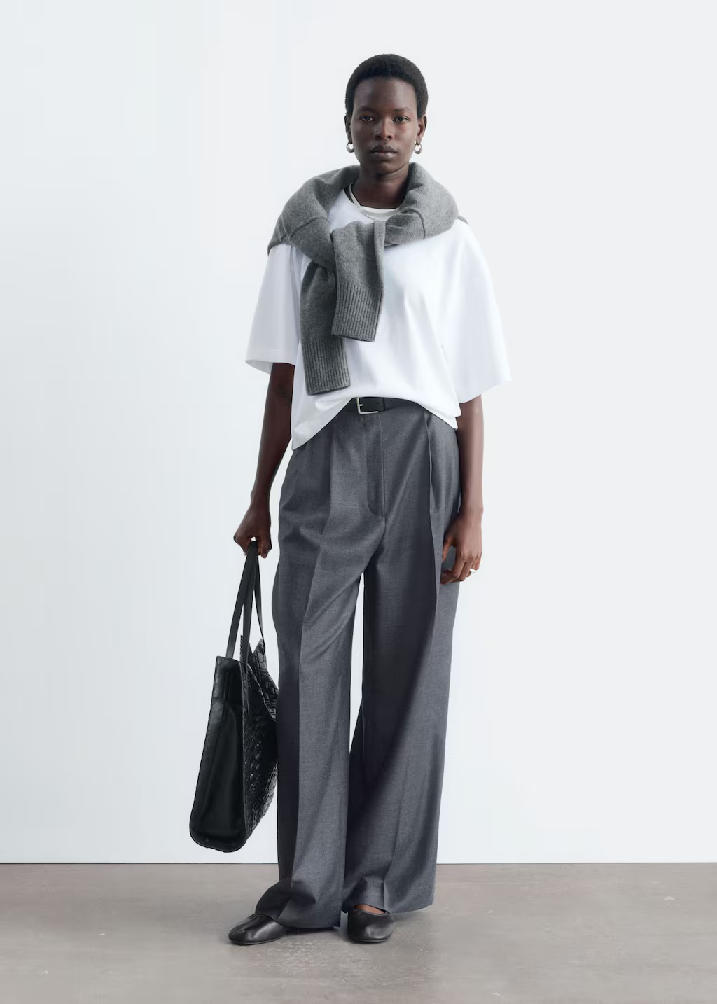 &amp;amp; OTHER STORIES, High-Waist Tailored Trousers