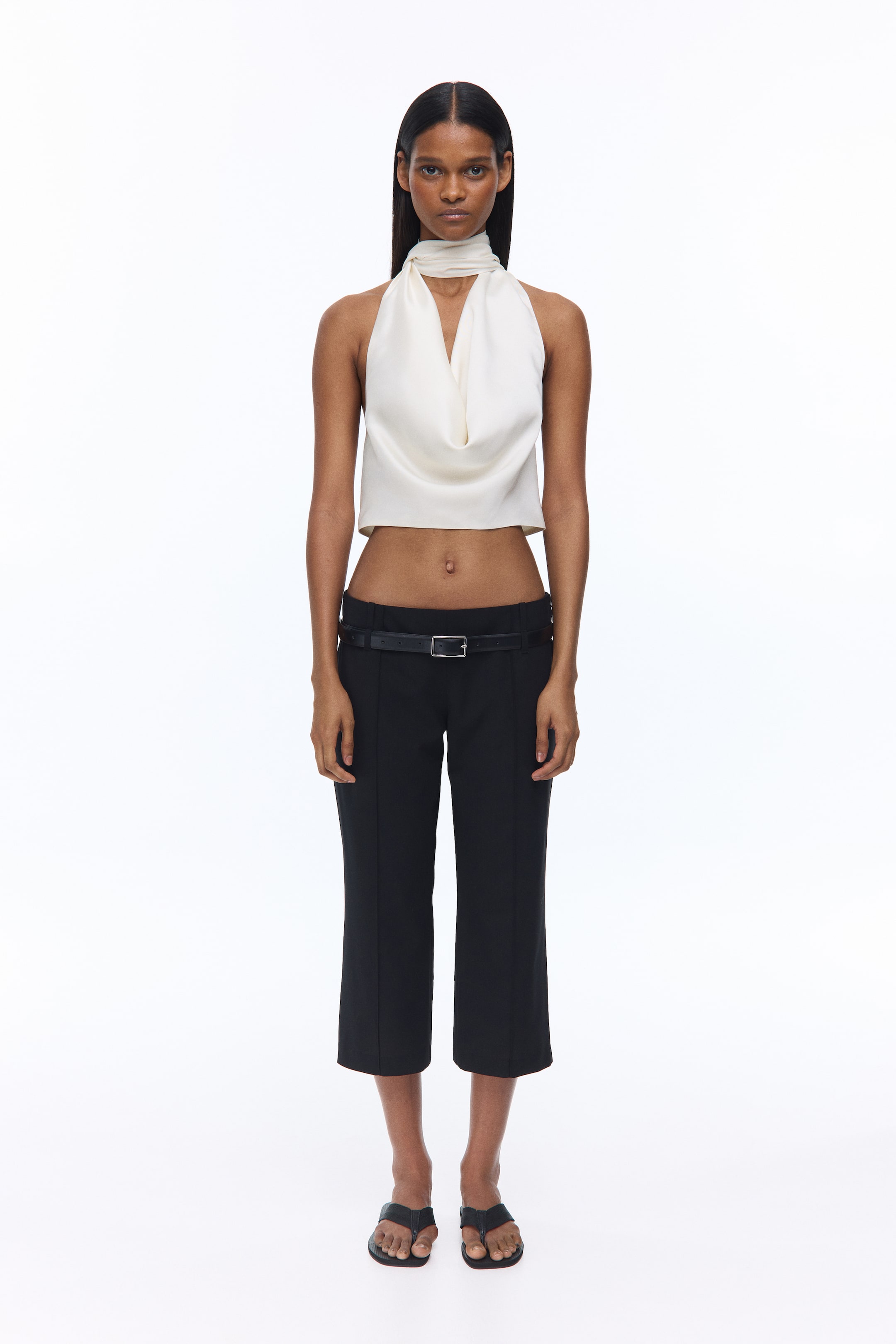 Wool Capri Pants