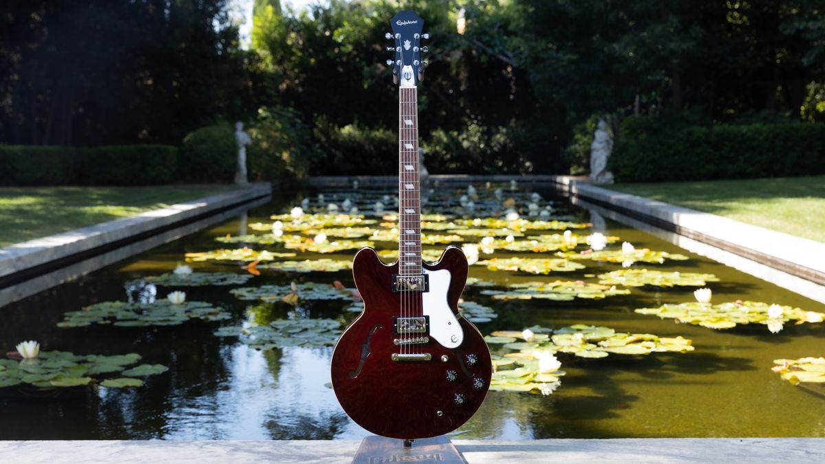 Epiphone Noel Gallagher Riviera signature guitar