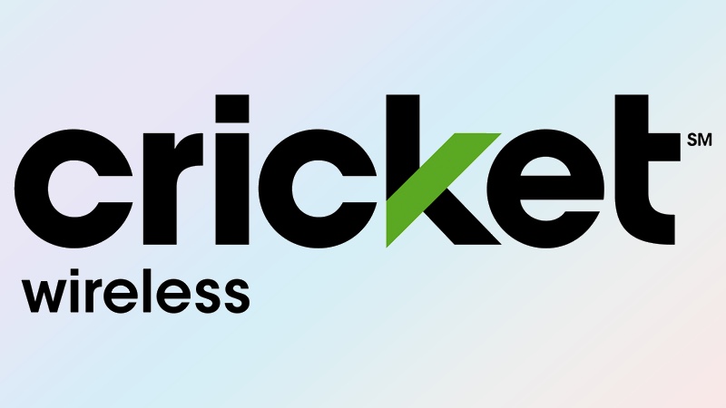 Cricket Wireless logo on a blue background