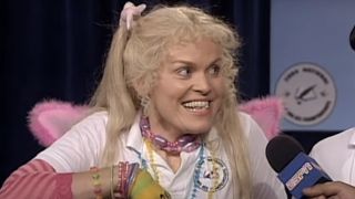 Stephanie Weir at the spelling bee on MADtv