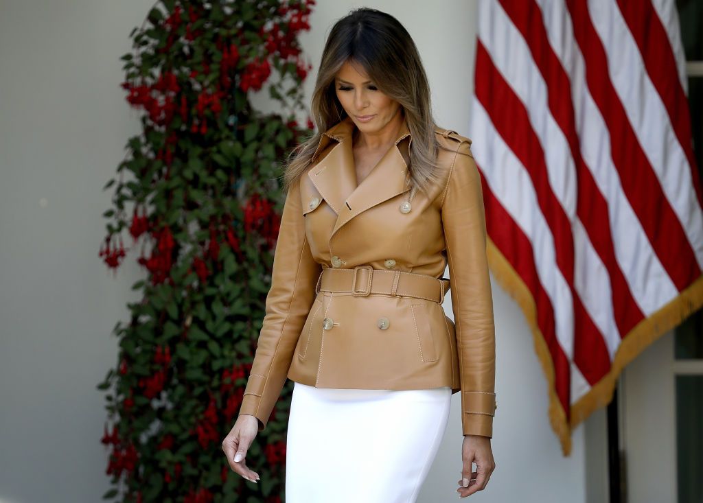 Melania Trump.