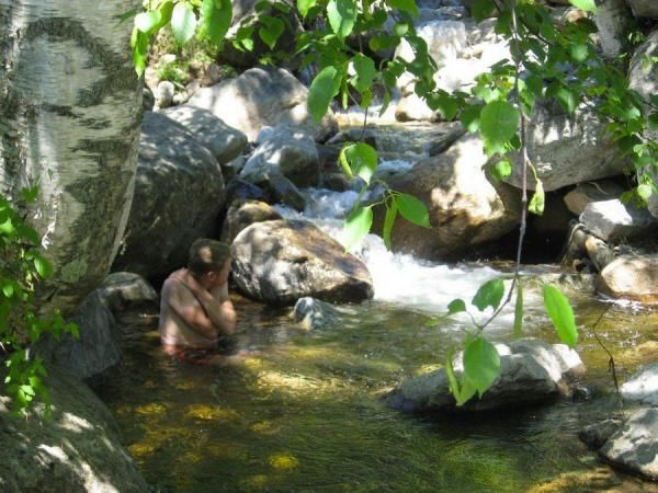 Having a cooldown after the race 'au naturale'