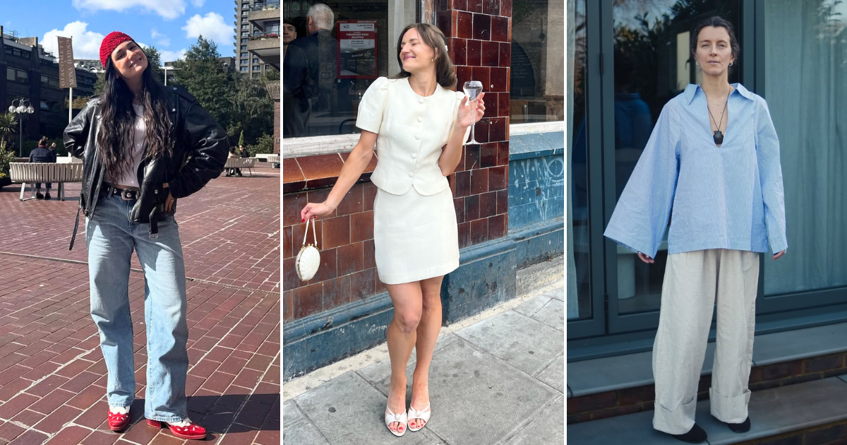 MC editors wearing sustainable brands