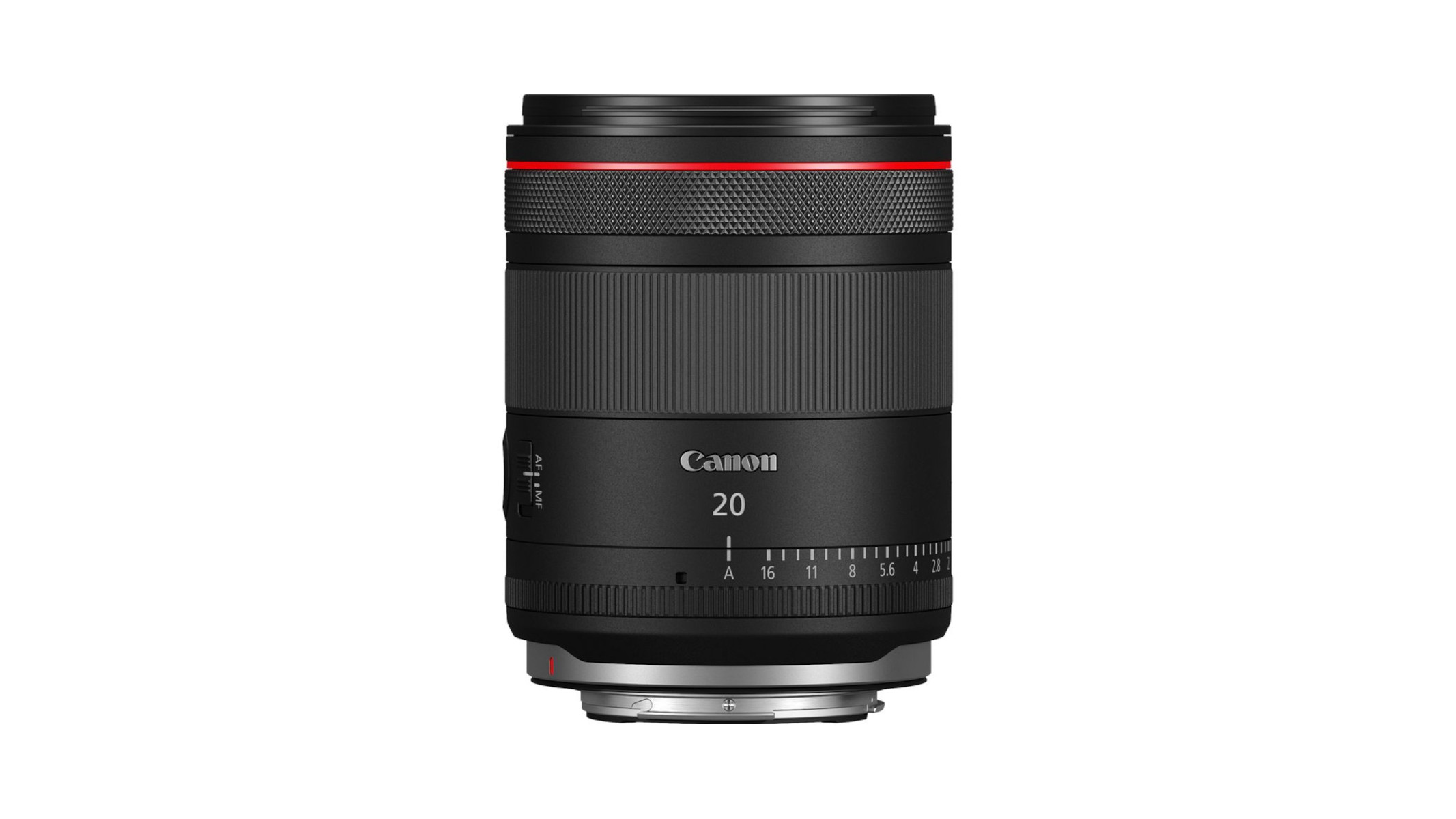 A Canon RF 20mm F1.4L VCM lens