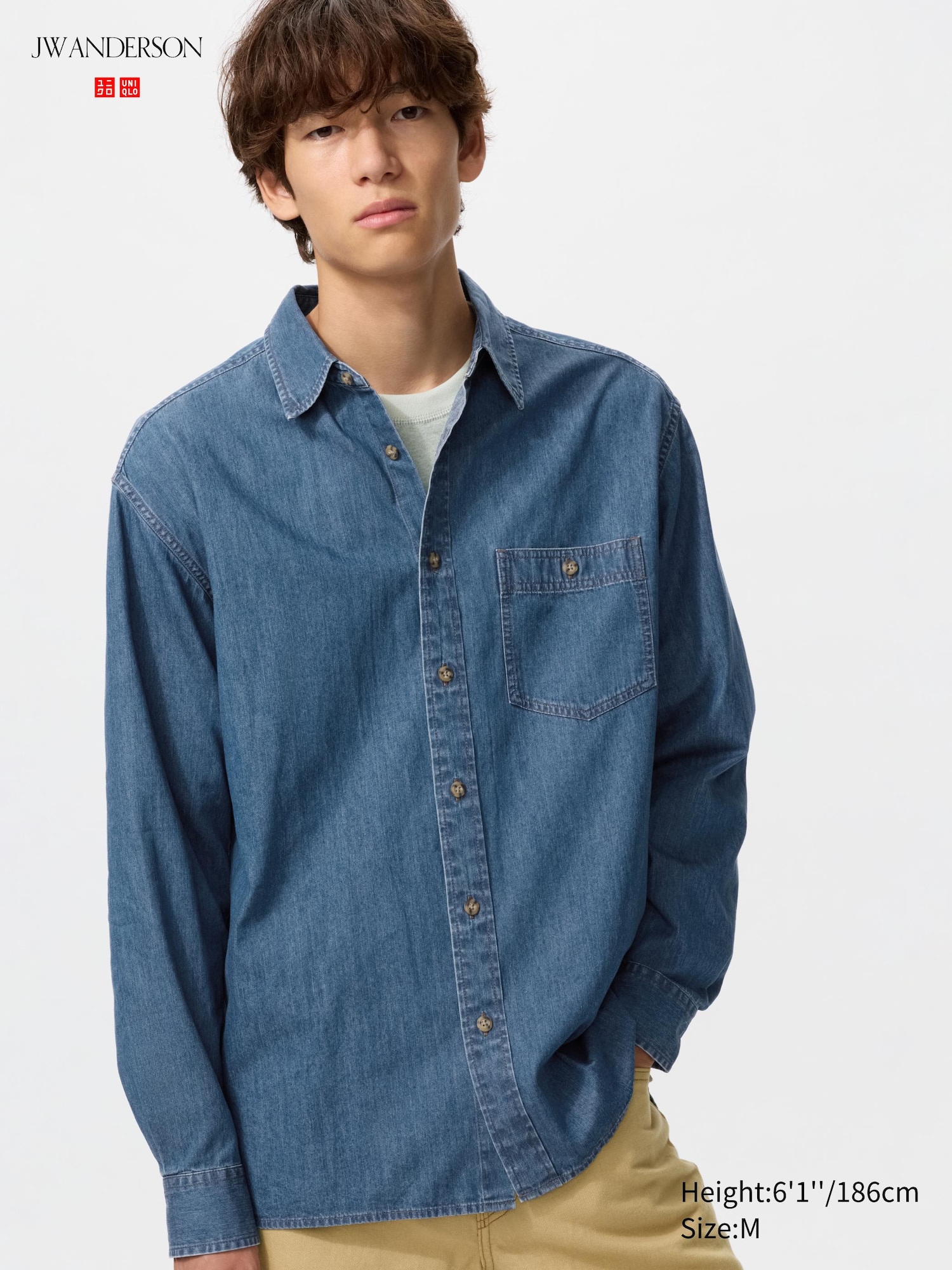 Light Denim Oversized Shirt
