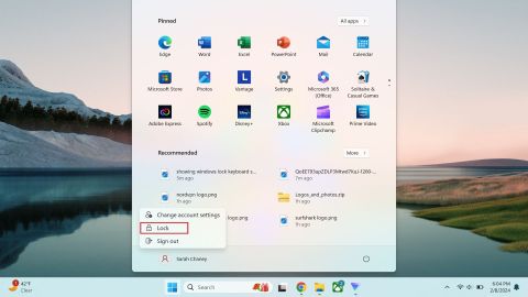 laptop auto lock settings windows 11