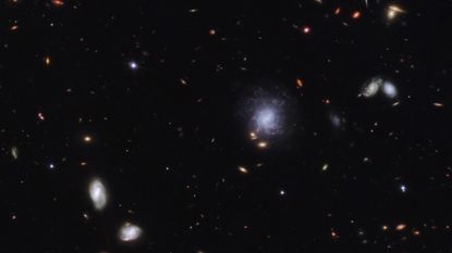 A kilonova explosion from a neutron-star merger and the original host galaxy of those dead stars, as seen by JWST.