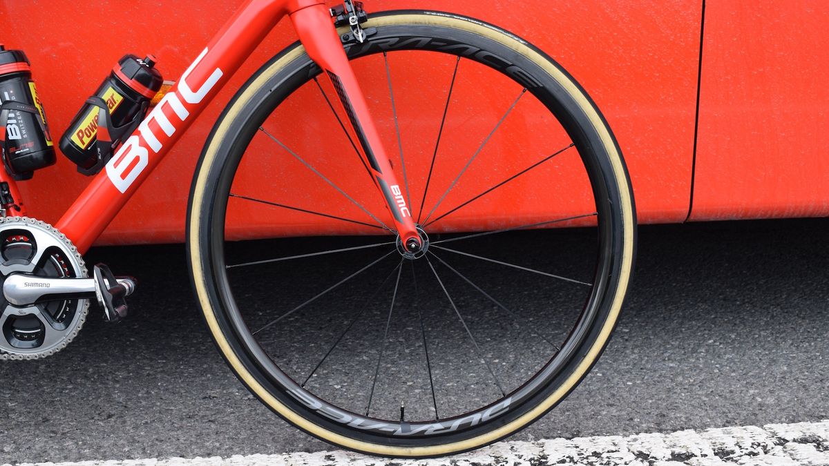 A lack of fork rake contributes to the bike's front end responsiveness