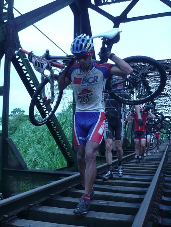 Past La Ruta winner Federico Ramirez was the best Costa Rican rider in the race.